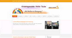 Desktop Screenshot of kita-weisse-taube-1.de